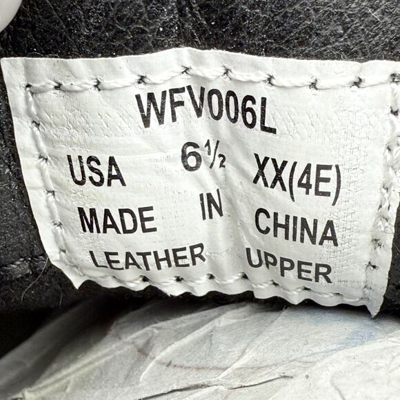 Propét Womens Dasher Booties US 6.5 4E Extra WIDE EU 37 Black Leather NIB - Picture 13 of 13